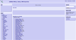 Desktop Screenshot of die-witze-seite.de