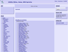 Tablet Screenshot of die-witze-seite.de